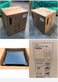 Lot 116  
            Marchington SR10 - Delivery or Collection 

                
JOHN LEWIS & PARTNERS BOBBIN 2 DRAWER BEDSIDE TABLE IN BLUE - ORIGINAL RRP £249: ...