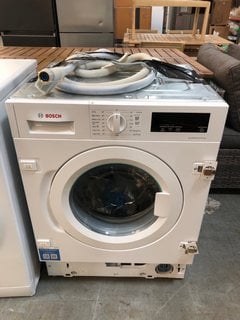 Lot 117  
            Marchington SR10 - Delivery or Collection 

                
BOSCH 8KG INTEGRATED WASHING MACHINE: MODEL WIW28302GB - ORIGINAL RRP £749: LOCAT...