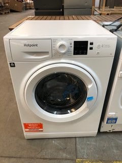 Lot 118  
            Marchington SR10 - Delivery or Collection 

                
HOTPOINT 8KG WASHING MACHINE: MODEL NSWM846WUK - ORIGINAL RRP £339: LOCATION - B8
