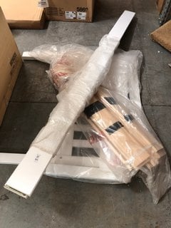 Lot 165  
            Marchington SR10 - Delivery or Collection 

                
JOHN LEWIS & PARTNERS WILTON SINGLE BED FRAME IN WHITE - ORIGINAL RRP £398: LOCAT...