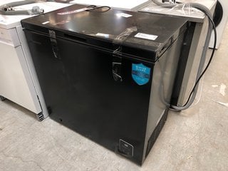 Lot 183  
            Marchington SR10 - Delivery or Collection 

                
FRIDGEMASTER CHEST FREEZER: MODEL MCF198EB - ORIGINAL RRP £174: LOCATION - C2