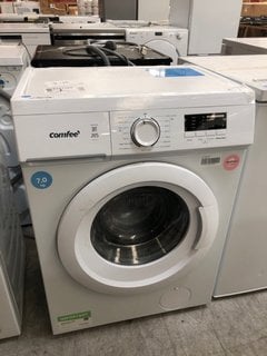 Lot 205  
            Marchington SR10 - Delivery or Collection 

                
COMFEE 7KG WASHING MACHINE : MODEL CFE10EW70/W-UK - ORIGINAL RRP £240: LOCATION - C3