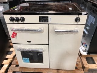 Lot 23  
            Marchington SR10 - Delivery or Collection 

                
BELLING FARMHOUSE 90CM ELECTRIC RANGE COOKER WITH INDUCTION HOB: MODEL 90EI - ORI...