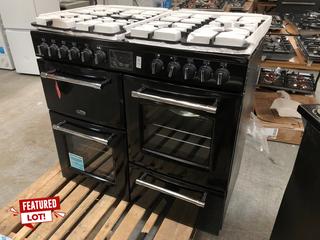 Lot 251  
            Marchington SR10 - Delivery or Collection 

                
BELLING FARMHOUSE 100CM DUAL FUEL RANGE COOKER: MODEL 100DF - ORIGINAL RRP £1349:...