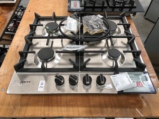 Lot 252  
            Marchington SR10 - Delivery or Collection 

                
NEFF 60CM FOUR BURNER GAS HOB: MODEL T26DS49N0 - ORIGINAL RRP £299: LOCATION - D2