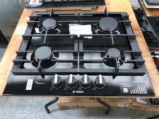 Lot 254  
            Marchington SR10 - Delivery or Collection 

                
BOSCH 60CM FOUR BURNER GAS HOB: MODEL PCP6A6B90 - ORIGINAL RRP £290: LOCATION - D2