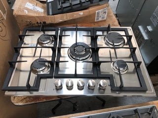 Lot 265  
            Marchington SR10 - Delivery or Collection 

                
AEG 3000 SERIES 75CM FIVE BURNER GAS HOB: MODEL HGX75400SM - ORIGINAL RRP £329: L...
