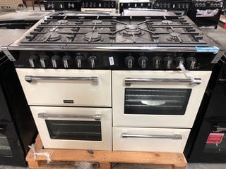 Lot 27  
            Marchington SR10 - Delivery or Collection 

                
STOVES RICHMOND DELUXE RANGE COOKER WITH GAS HOB IN CREAM: LOCATION - B3 (KERBSID...