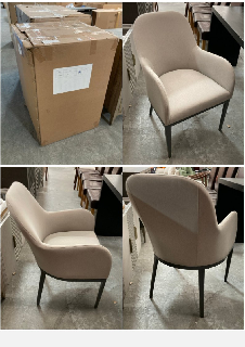 Lot 313  
            Marchington SR10 - Delivery or Collection 

                
COX & COX BIRKIN DINING CHAIR IN NATURAL FABRIC: LOCATION - A3