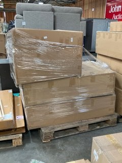 Lot 315  
            Marchington SR10 - Delivery or Collection 

                
COX & COX TURIN CORNER GARDEN FURNITURE SET IN NATURAL - ORIGINAL RRP £1150: LOCA...