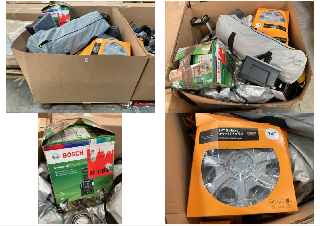 Lot 326  
            Marchington SR10 - Delivery or Collection 

                
PALLET OF ASSORTED TOOLS AND AUTOMOTIVE ITEMS TO INCLUDE 14" GALAXY WHEEL TRIM SE...