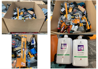 Lot 327  
            Marchington SR10 - Delivery or Collection 

                
PALLET OF ASSORTED AUTOMOTIVE AND CYCLING ITEMS TO INCLUDE AUTO GLYM POLAR SEAL C...