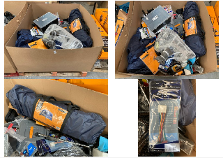 Lot 328  
            Marchington SR10 - Delivery or Collection 

                
PALLET OF ASSORTED AUTOMOTIVE AND CAMPING ITEMS TO INCLUDE GAZEBO 300 WITH 2 SIDE...