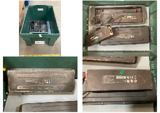 Lot 339  
            Marchington SR10 - Collection 

                
(COLLECTION ONLY) 3 X ASSORTED E-SCOOTER/E-BIKE BATTERY PACKS: LOCATION - A4