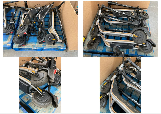 Lot 341  
            Marchington SR10 - Collection 

                
(COLLECTION ONLY) 4 X ASSORTED ELECTRIC SCOOTERS TO INCLUDE INDI EX-1 ELECTRIC SC...