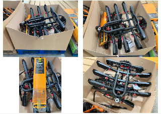 Lot 351  
            Marchington SR10 - Delivery or Collection 

                
2 X VEHICLE MOUNTED BIKE RACKS TO INCLUDE TUBULAR IN CAR DOG GUARD: LOCATION - A4...