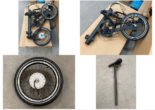 Lot 355  
            Marchington SR10 - Collection 

                
(COLLECTION ONLY) XIAOMI FOLDING ELECTRIC ASSISTED BIKE IN BLACK - ORIGINAL RRP £...