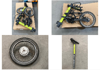 Lot 356  
            Marchington SR10 - Collection 

                
(COLLECTION ONLY) XIAOMI FOLDING ELECTRIC ASSISTED BIKE IN BLACK - ORIGINAL RRP £...