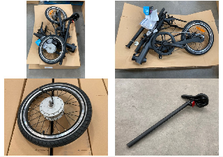 Lot 357  
            Marchington SR10 - Collection 

                
(COLLECTION ONLY) XIAOMI FOLDING ELECTRIC ASSISTED BIKE IN BLACK - ORIGINAL RRP £...