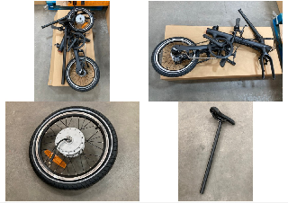 Lot 358  
            Marchington SR10 - Collection 

                
(COLLECTION ONLY) XIAOMI FOLDING ELECTRIC ASSISTED BIKE IN BLACK - ORIGINAL RRP £...