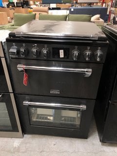 Lot 35  
            Marchington SR10 - Delivery or Collection 

                
STOVES RICHMOND DELUXE 60CM RANGE COOKER IN BLACK : MODEL 60EI - ORIGINAL RRP £89...