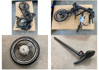Lot 361  
            Marchington SR10 - Collection 

                
(COLLECTION ONLY) XIAOMI FOLDING ELECTRIC ASSISTED BIKE IN BLACK - ORIGINAL RRP £...