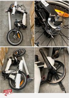 Lot 369  
            Marchington SR10 - Collection 

                
(COLLECTION ONLY) XIAOMI FOLDING ELECTRIC ASSISTED BIKE IN BLACK - ORIGINAL RRP £...