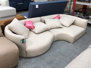 Lot 42  
            Marchington SR10 - Delivery or Collection 

                
JOHN LEWIS & PARTNERS LOZENGE PARTIAL CORNER SOFA IN NATURAL FABRIC - MISSING RIG...