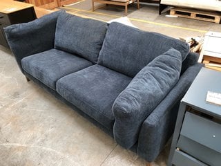 Lot 477  
            Marchington SR10 - Delivery or Collection 

                
JOHN LEWIS & PARTNERS LARGE 3 SEATER SOFA IN DEEP NAVY FABRIC: LOCATION - D7