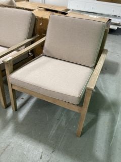Lot 490  
            Marchington SR10 - Delivery or Collection 

                
JOHN LEWIS & PARTNERS MONA LOUNGE CHAIR IN NATURAL - ORIGINAL RRP £208: LOCATION ...