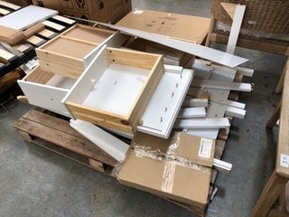 Lot 492  
            Marchington SR10 - Delivery or Collection 

                
PALLET OF ASSORTED JOHN LEWIS & PARTNERS HOME FURNITURE COMPONENTS: LOCATION - D7...