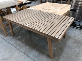 Lot 496  
            Marchington SR10 - Delivery or Collection 

                
JOHN LEWIS & PARTNERS MONA GARDEN COFFEE TABLE IN NATURAL FINISH: LOCATION - D7