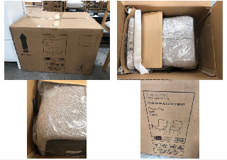 Lot 511  
            Marchington SR10 - Delivery or Collection 

                
PAIR OF JOHN LEWIS & PARTNERS CALGARY DINING CHAIRS IN SAND FABRIC - ORIGINAL RRP...