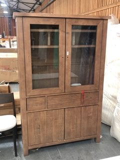 Lot 515  
            Marchington SR10 - Delivery or Collection 

                
JOHN LEWIS & PARTNERS LARGE 2 DOOR 3 DRAWER DRESSER WITH DOUBLE DOOR GLAZED TOP I...