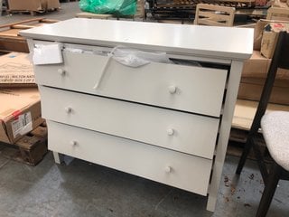 Lot 517  
            Marchington SR10 - Delivery or Collection 

                
JOHN LEWIS & PARTNERS WILTON 3 DRAWER CHEST IN LINEN FINISH - ORIGINAL RRP £278: ...