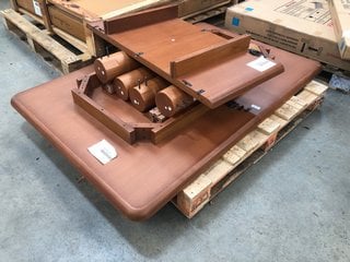 Lot 519  
            Marchington SR10 - Delivery or Collection 

                
WEST ELM BRANTON EXTENDING DINING TABLE IN COOL WALNUT FINISH - ORIGINAL RRP £149...