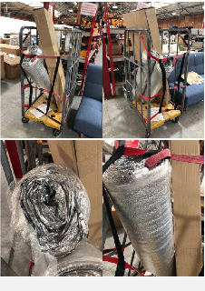 Lot 568  
            Marchington SR10 - Delivery or Collection 

                
3 X ASSORTED ITEMS TO INCLUDE 2 X ROLLS OF INSULATION MATERIAL: LOCATION - B4