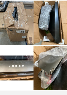 Lot 590  
            Marchington SR10 - Delivery or Collection 

                
BELLING FARMHOUSE 90CM CHIMNEY COOKER HOOD : MODEL 90PYRBLK - ORIGINAL RRP £318: ...