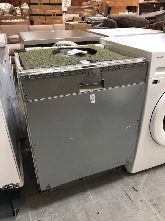 Lot 636  
            Marchington SR10 - Delivery or Collection 

                
NEFF INTEGRATED DISHWASHER: MODEL S155ECX07G - ORIGINAL RRP £759: LOCATION - A6