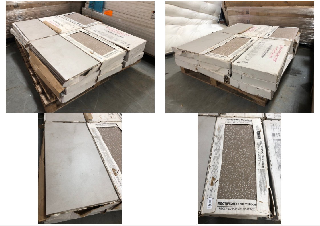 Lot 665  
            Marchington SR10 - Delivery or Collection 

                
PALLET OF PRISSMACER CERAMICA 30 X 60CM PORCELAIN TILES IN LIGHT GREY: LOCATION -...