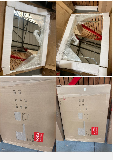 Lot 73  
            Marchington SR10 - Delivery or Collection 

                
MODERN STYLE LARGE RECTANGULAR BEVELLED EDGE WALL MIRROR IN MIRRORED FRAME FINISH...