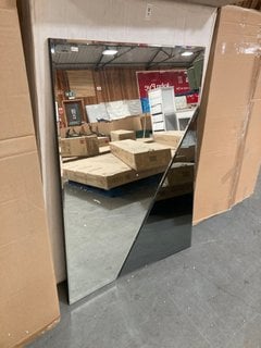 Lot 75  
            Marchington SR10 - Delivery or Collection 

                
FACET MODERN STYLE LARGE RECTANGULAR WALL MIRROR IN FRAMELESS DESIGN FINISH: LOCA...