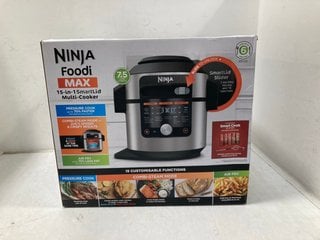 Lot 1008  
            Marchington SR13 - Parcel Delivery Only 

                
NINJA FOODI MAX 15-IN-1 SMARTLID MULTI COOKER-MODEL NO OL750UK-ORIGINAL RRP £320....