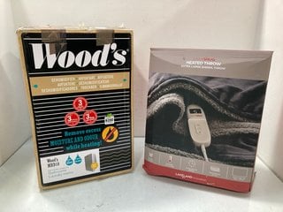 Lot 1018  
            Marchington SR13 - Parcel Delivery Only 

                
WOODS MRD10 DEHUMIDIFIER TO INCLUDE STAY SNUG EXTRA LARGE SHERPA HEATED THROW: LO...