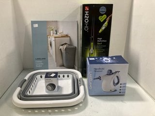 Lot 1022  
            Marchington SR13 - Parcel Delivery Only 

                
5 X ASSORTED HOUSEHOLD ITEMS TO INCLUDE HIGH DEFINITION 5-IN-1 ADVANCED STEAM CLE...