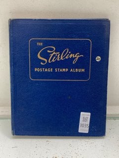 Lot 1035  
            Marchington SR13 - Parcel Delivery Only 

                
A VINTAGE STAMP ALBUM AND CONTENTS: LOCATION - F3