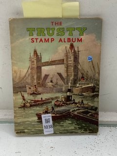 Lot 1038  
            Marchington SR13 - Parcel Delivery Only 

                
A VINTAGE STAMP ALBUM AND CONTENTS: LOCATION - F3