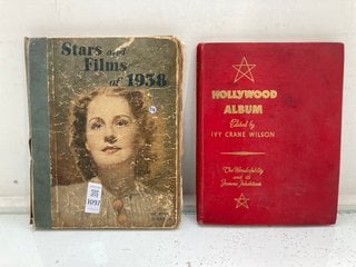 Lot 1097  
            Marchington SR13 - Parcel Delivery Only 

                
2 X ANTIQUARIAN FILM VOLUMES TO INCLUDE "STARS AND FILMS OF 1938": LOCATION - F2
