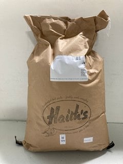 Lot 109  
            Marchington SR13 - Parcel Delivery Only 

                
20KG BAG OF HAITH'S PEANUTS FOR BIRDS-BBE 03/2026: LOCATION - WH3