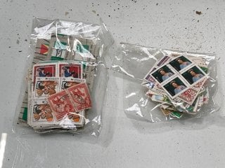 Lot 1102  
            Marchington SR13 - Parcel Delivery Only 

                
TWO PACKS OF VINTAGE INTERNATIONAL STAMPS TO INCLUDE MINI SHEETS: LOCATION - F2